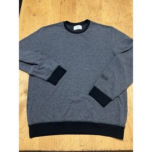 SOL ANGELES Men's Fleece Long Sleeve Crew Neck Pullover Top Slate Gray X Large